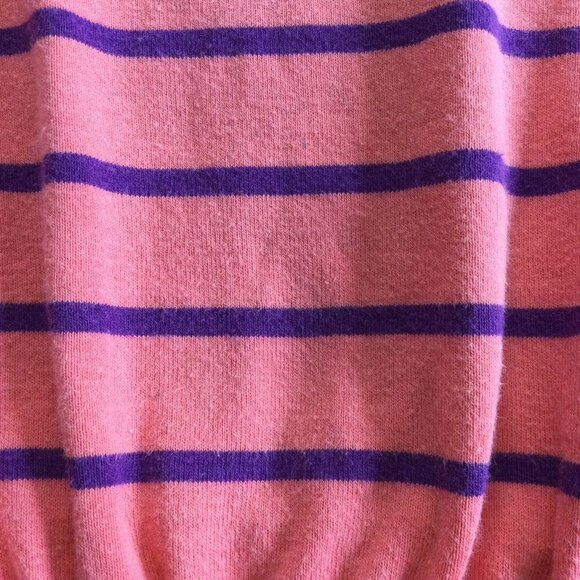 Sz 6 GUC Gymboree Coral Striped Tee - Picture 5 of 6